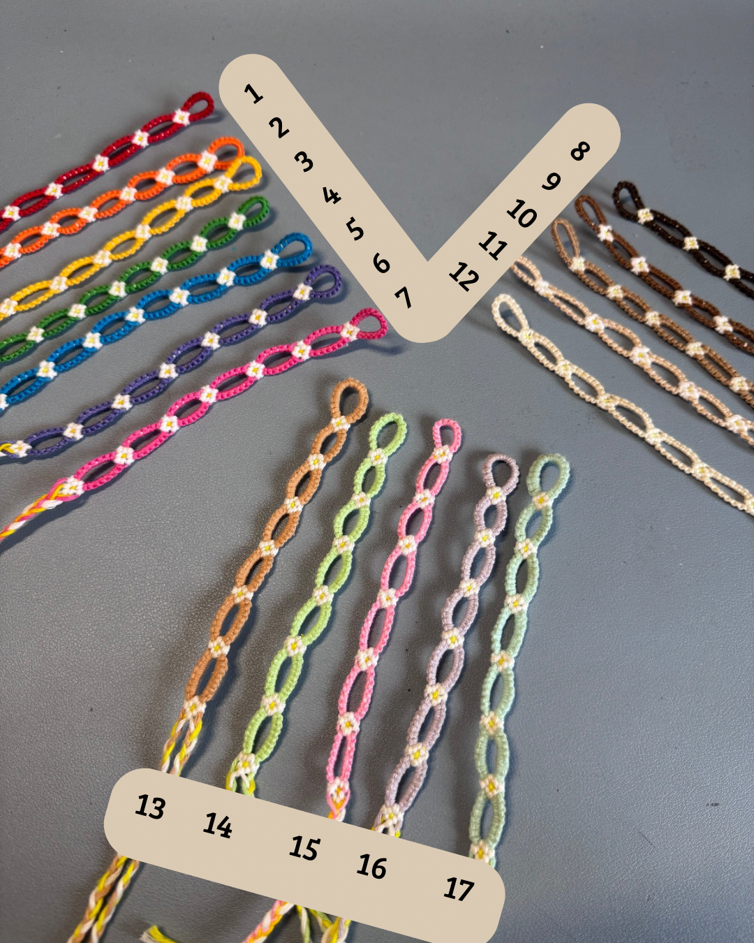 Daisy Chains - Mulitple Choices